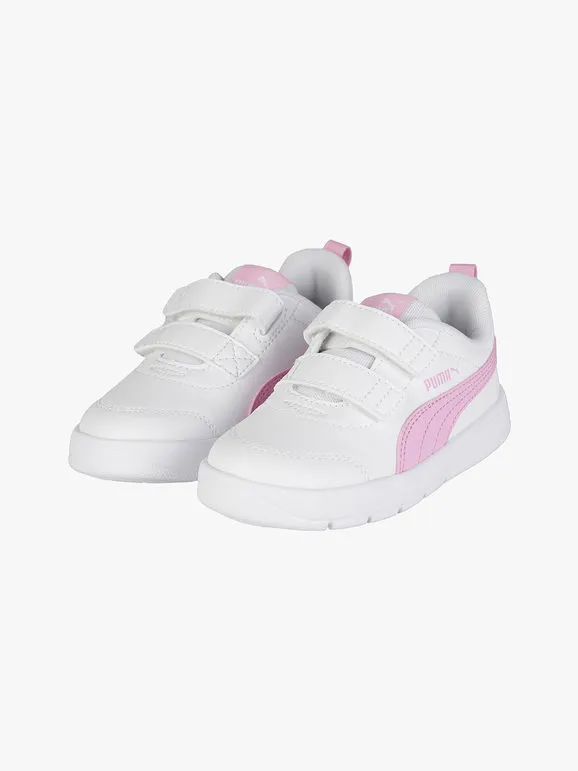 Puma COURTFLEX V3 Zapatillas de niña con roturas