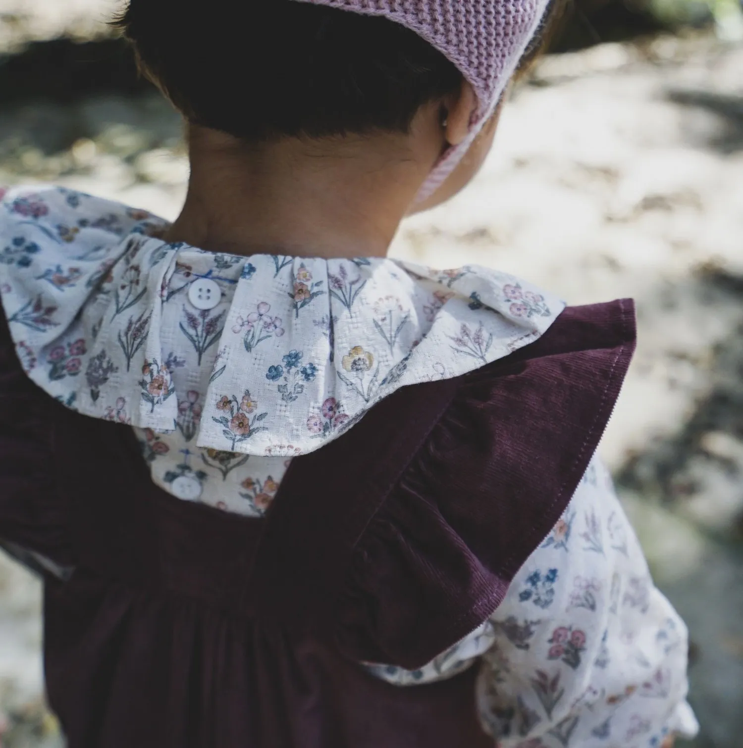 Ranita y blusa para niña coleccion Flores de José Varón