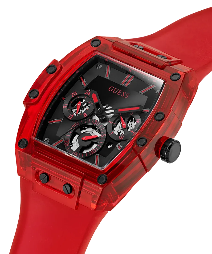 RELOJ GUESS PHOENIX RED  GW0203G5