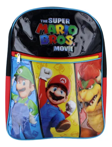 Ruz Mochila Escolar Moda Diseño Super Mario Bros Niño 90701