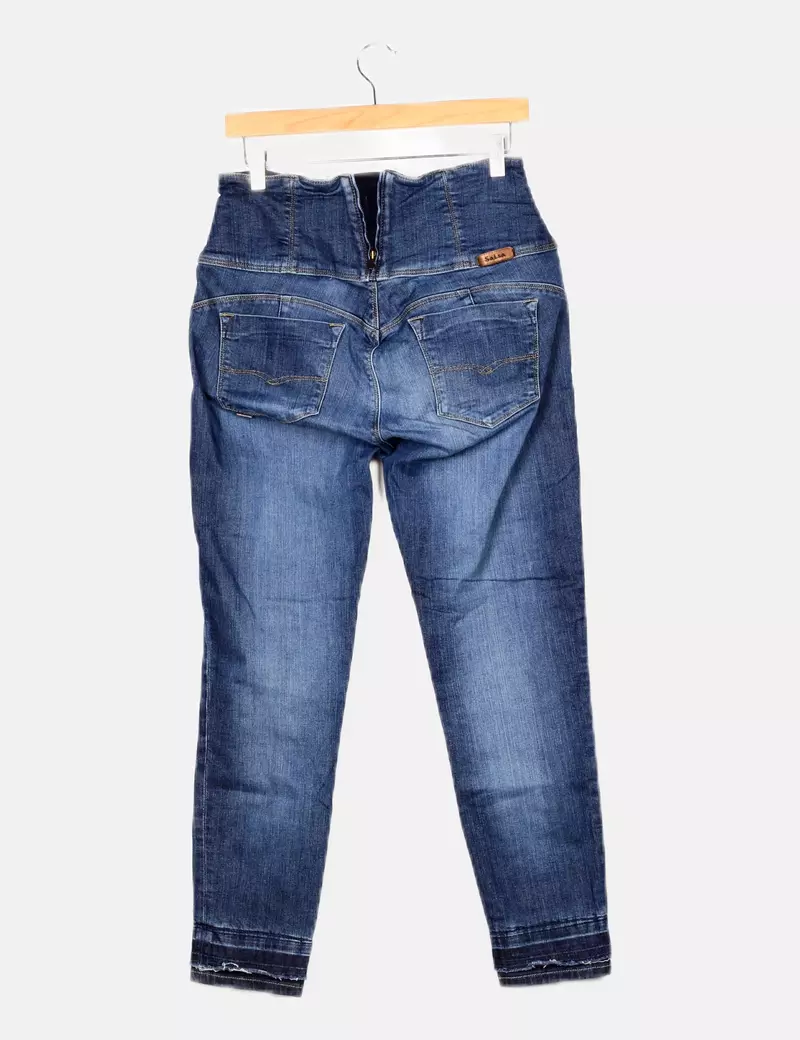 Salsa Jeans Jeans denim azul desgastado MATERNITY