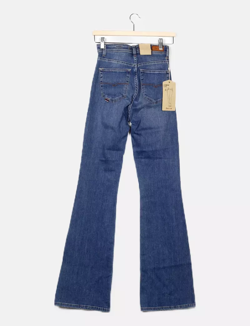 Salsa Jeans Jeans denim azul efecto desgastado