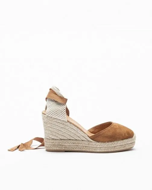 Sandalias con cuña PROF Mila1 Camel