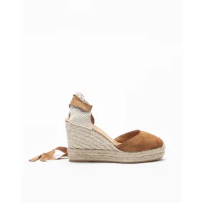 Sandalias con cuña PROF Mila1 Camel