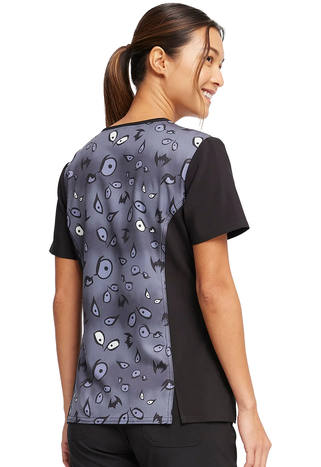 SCOOBY DOO VNECK PRINT TOP IN UNDER WRAPS