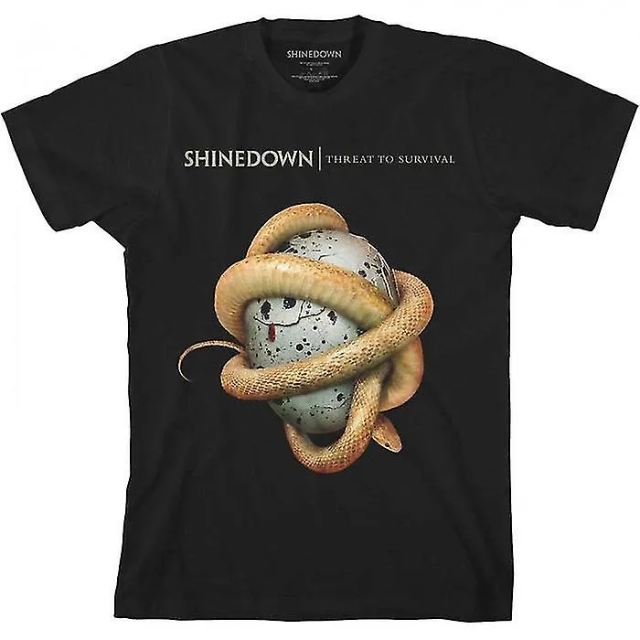 SHINEDOWN UNISEX ADULT CLEAN THREAT COTTON TSHIRT