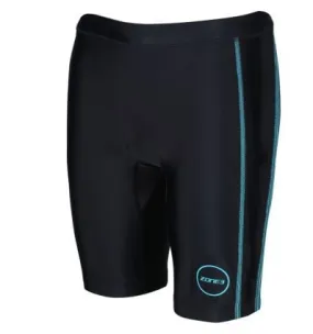 Short de triatlón Zone3 CULOTE TRI ACTIVATE PARA MUJER (NEGRO/TURQUESA)