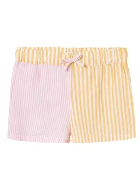 Short Name It Histripe Amarillo Para Niña