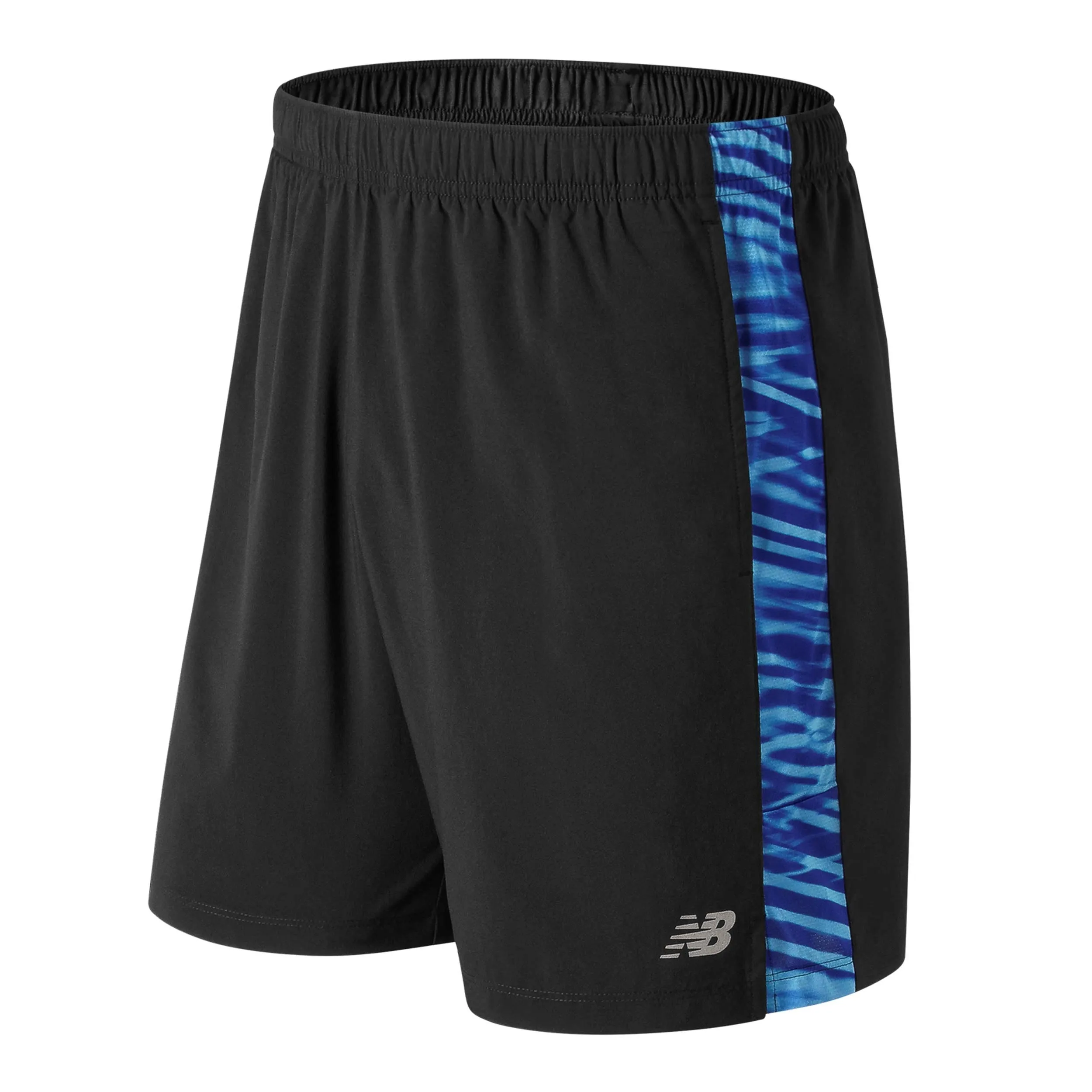 Short Running Hombre New Balance 7" Celeste