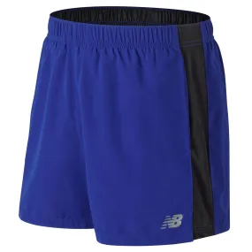 Short Running Hombre New Balance Accelerate 5" Azul