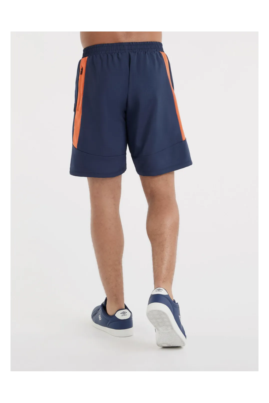 Short Umbro Pro Training Woven Short Dark Navy / Vermilllion Orange