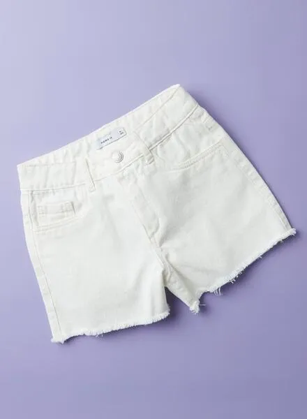 Shorts Name It Rose Mom Blanco Para Niña