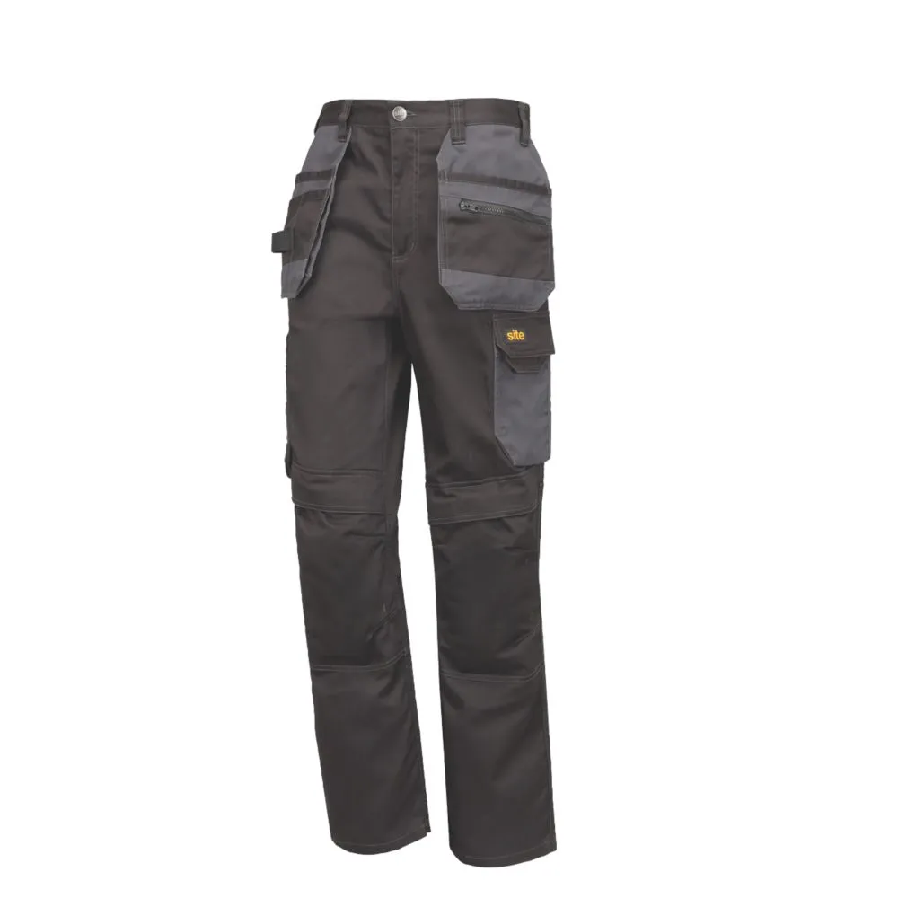 Site Coppell, pantalón con bolsillos de pistolera, negro/gris (cintura 36