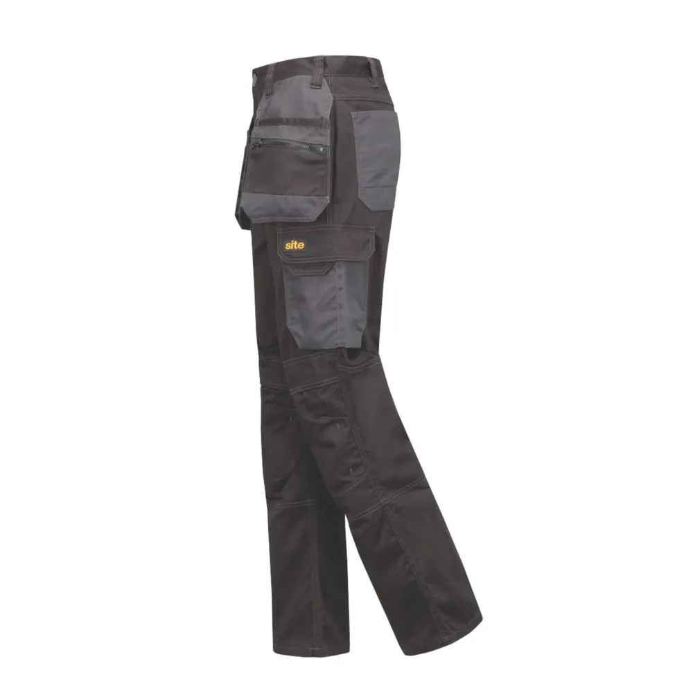 Site Coppell, pantalón con bolsillos de pistolera, negro/gris (cintura 36