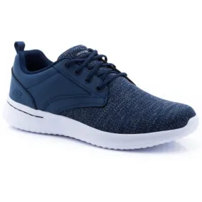 Skechers 65641 azul marino - zapatillas de cordones para hombre