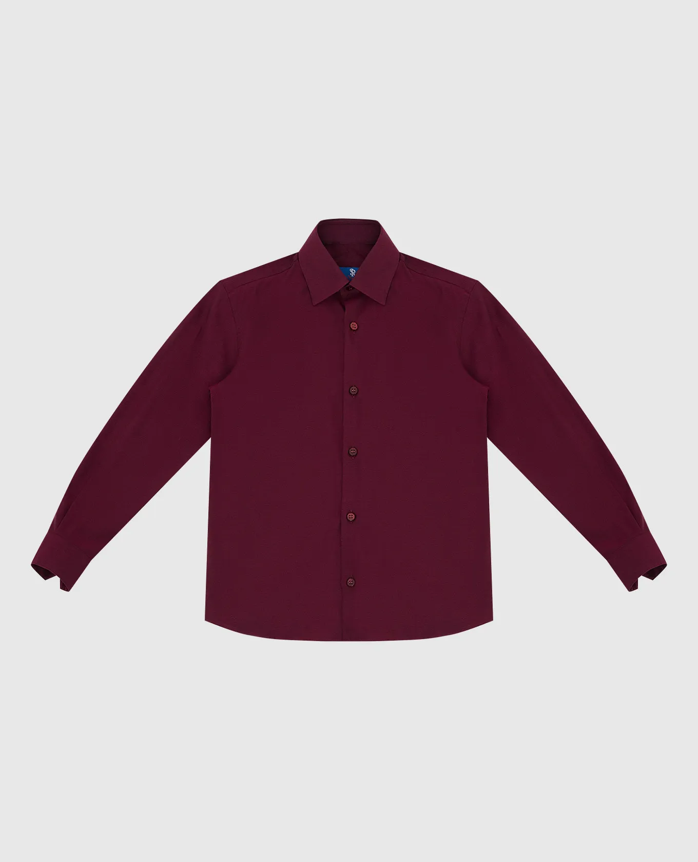 Stefano Ricci Children's burgundy shirt