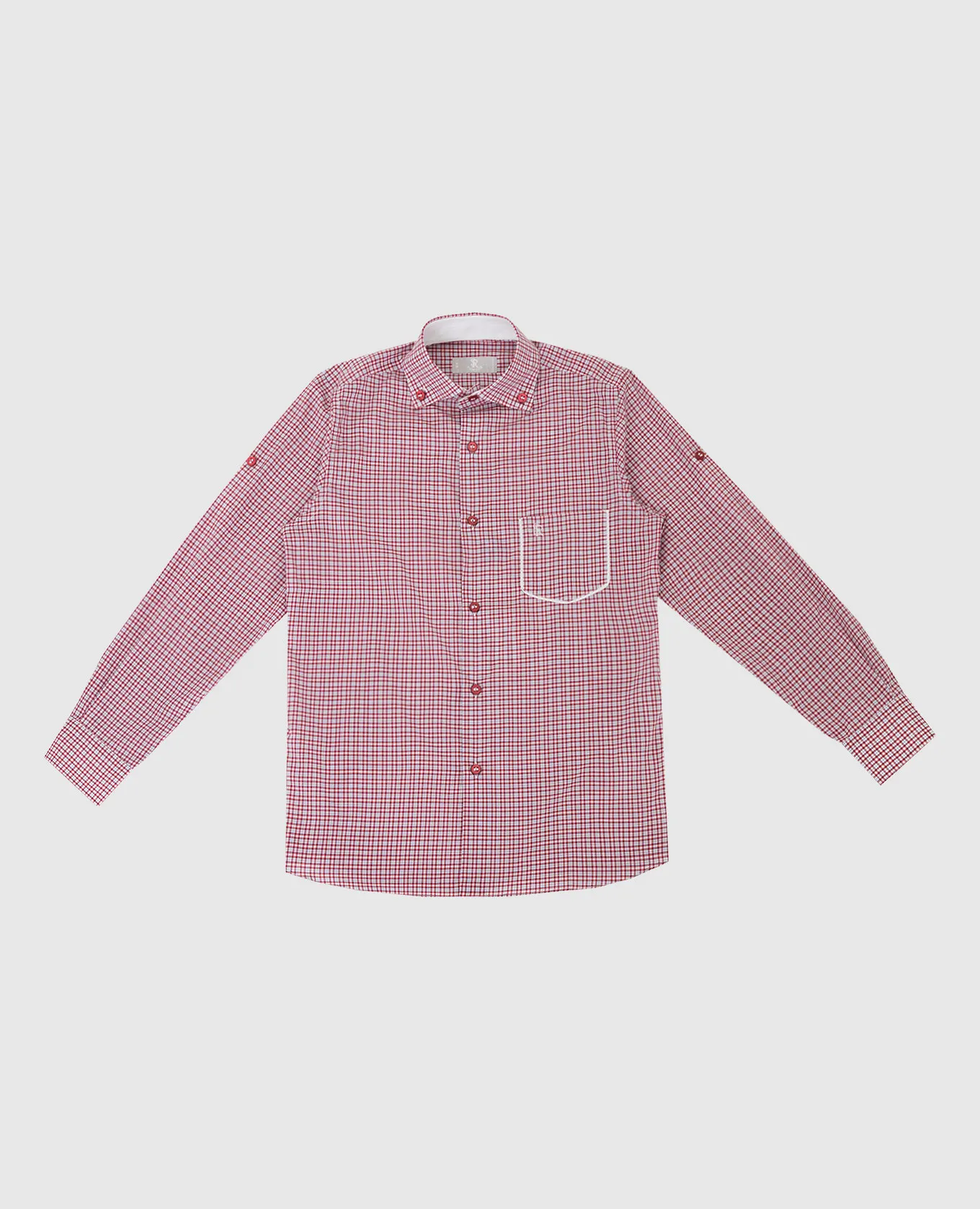 Stefano Ricci Children's checkered shirt