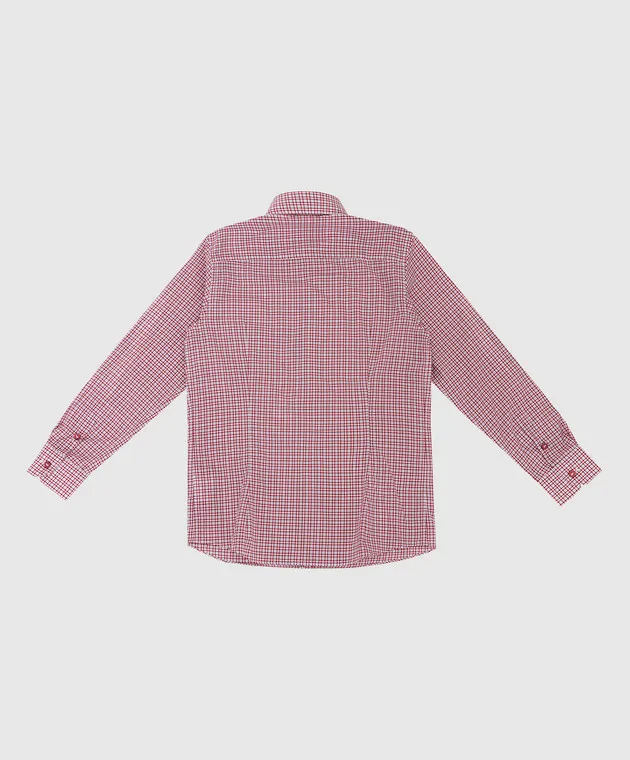 Stefano Ricci Children's checkered shirt