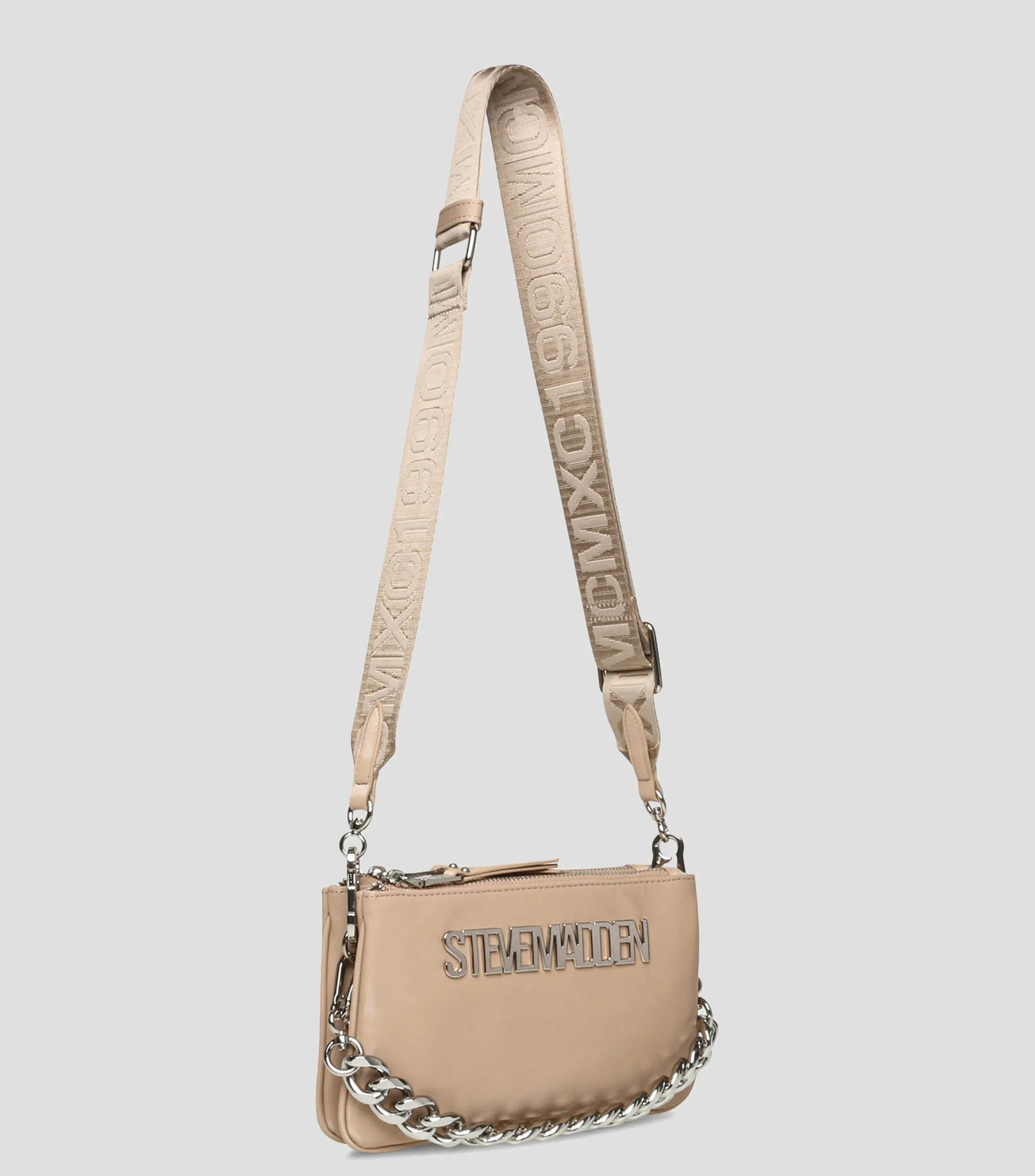 Steve Madden Bolso Crossbody Bnicco con Logotipo Mujer