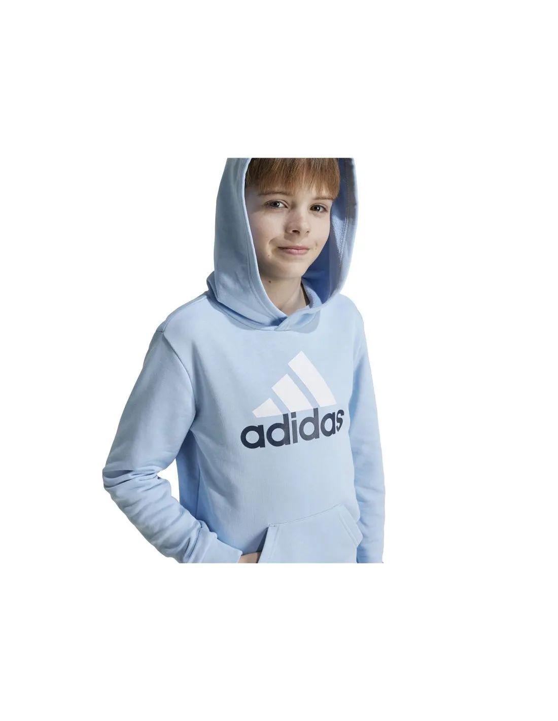 Sudadera adidas Essentials 2 Colored Big Logo Cotton Infantil Azul