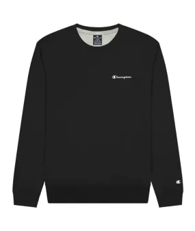 Sudadera Champion Spliced Script Logo Print Black