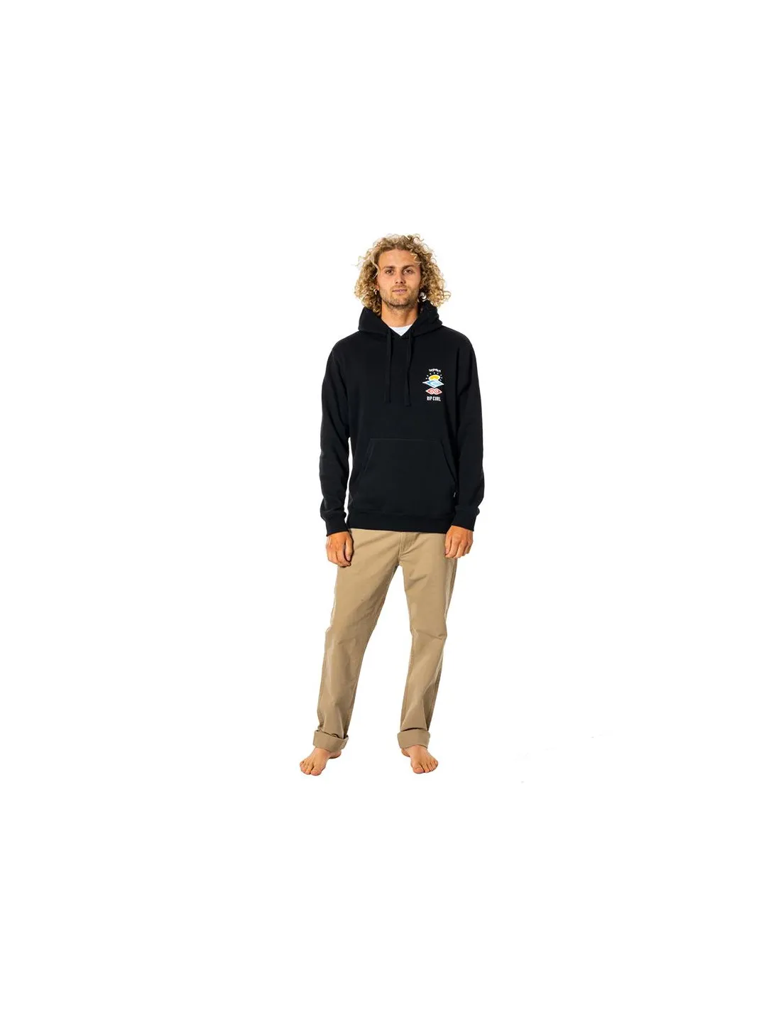 Sudadera con capucha Rip Curl Search Icon M Black