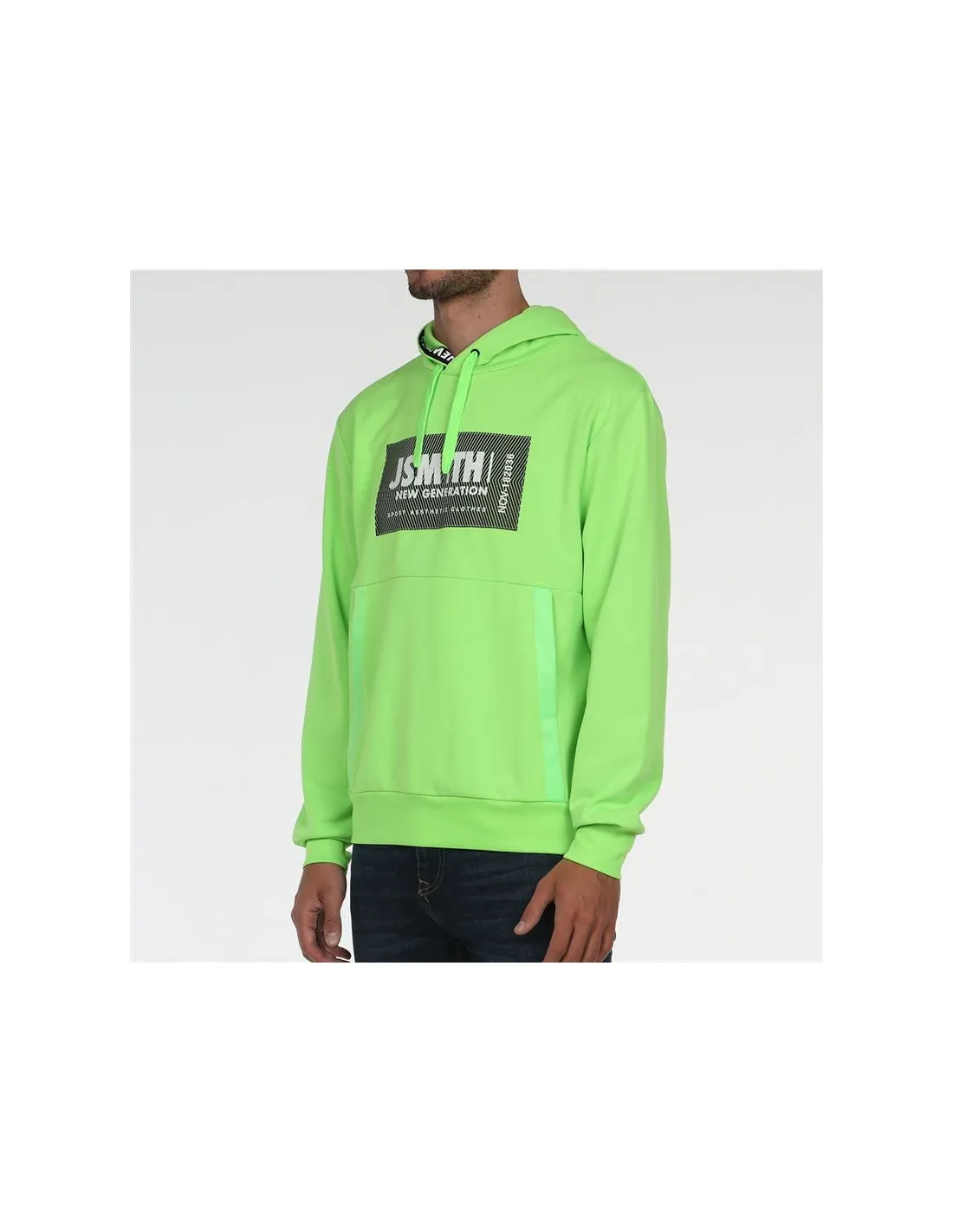 Sudadera John Smith Siete verde Hombre