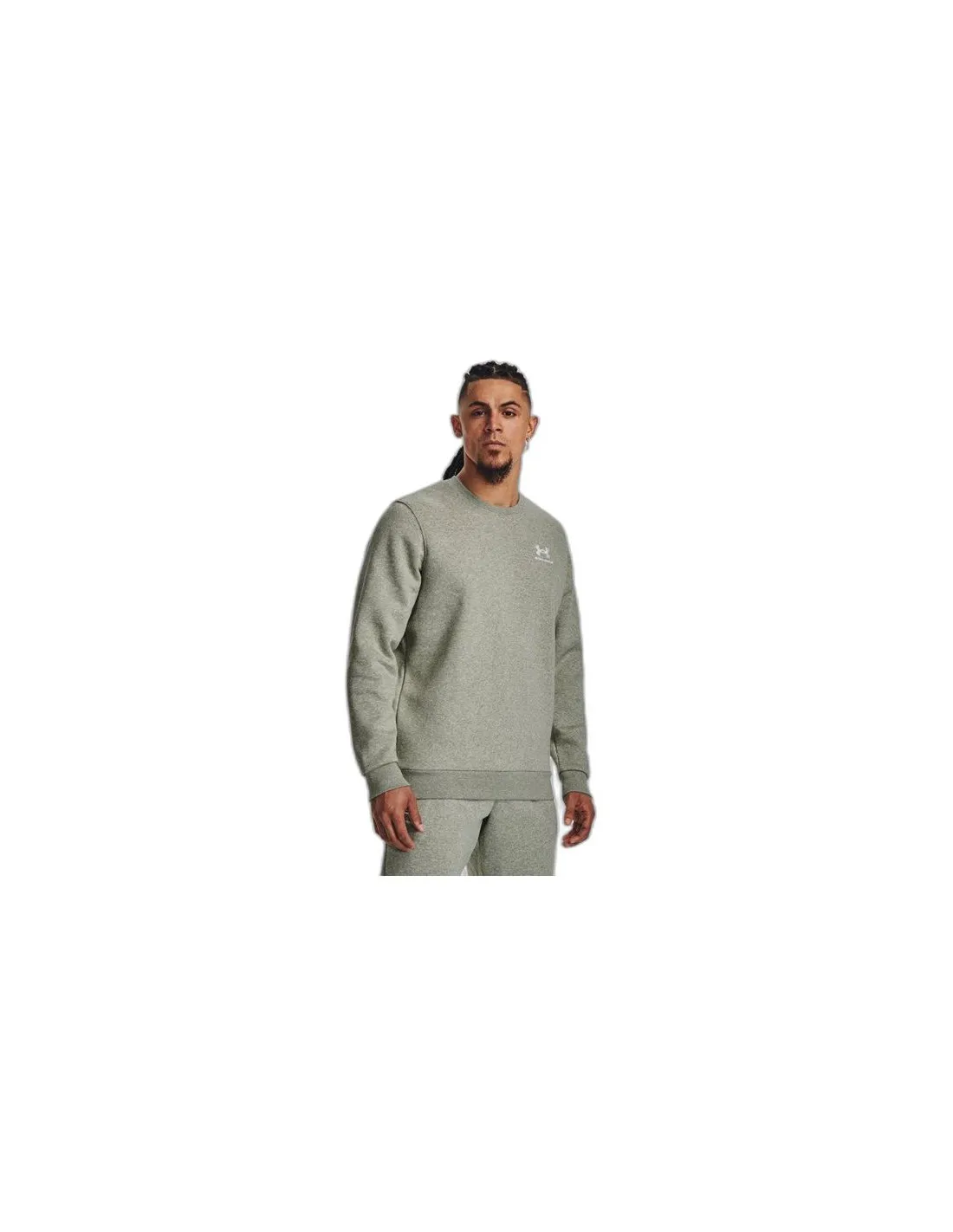 Sudadera Under Armour Essential Hombre Gris