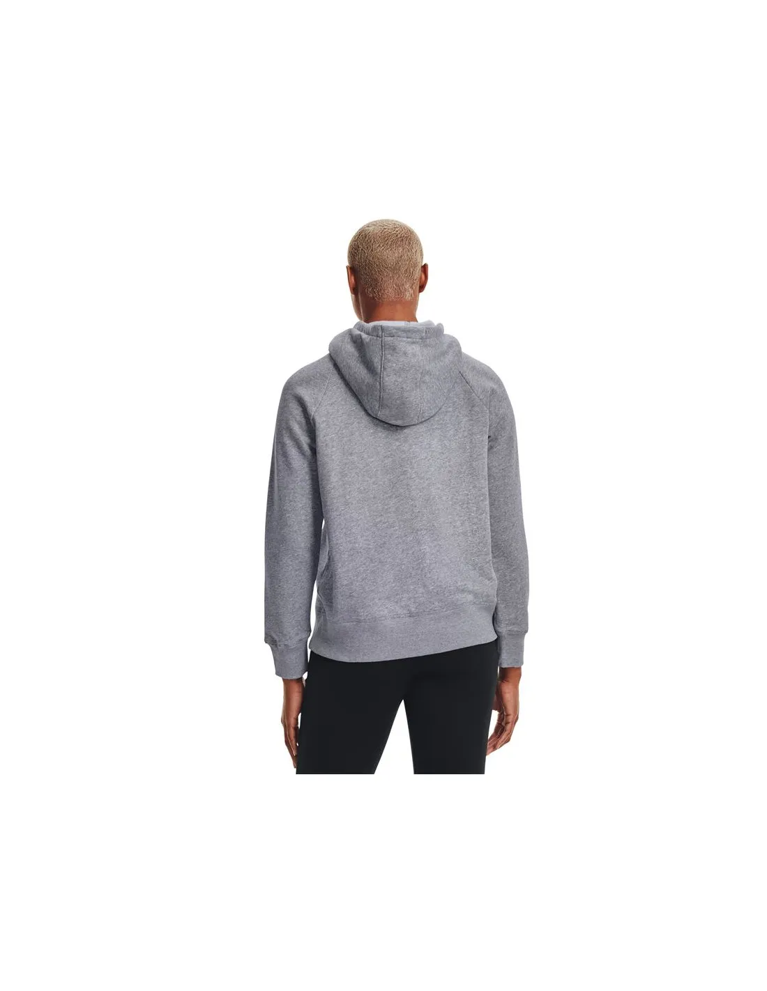 Sudadera Under Armour Rival Fleece Logo Mujer Grey