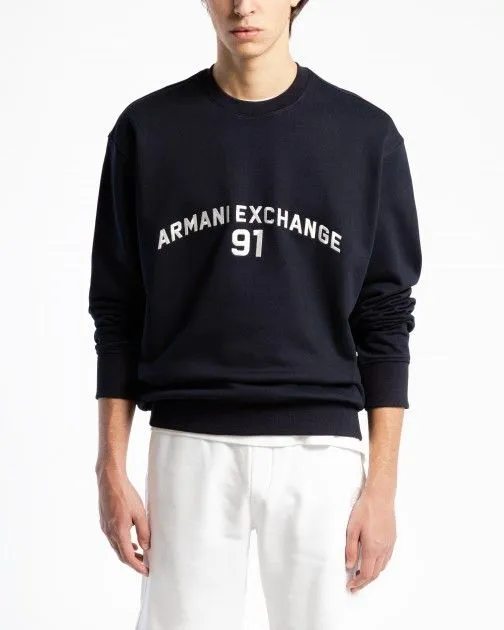 Sweater Armani Exchange 3DZMLK Azul