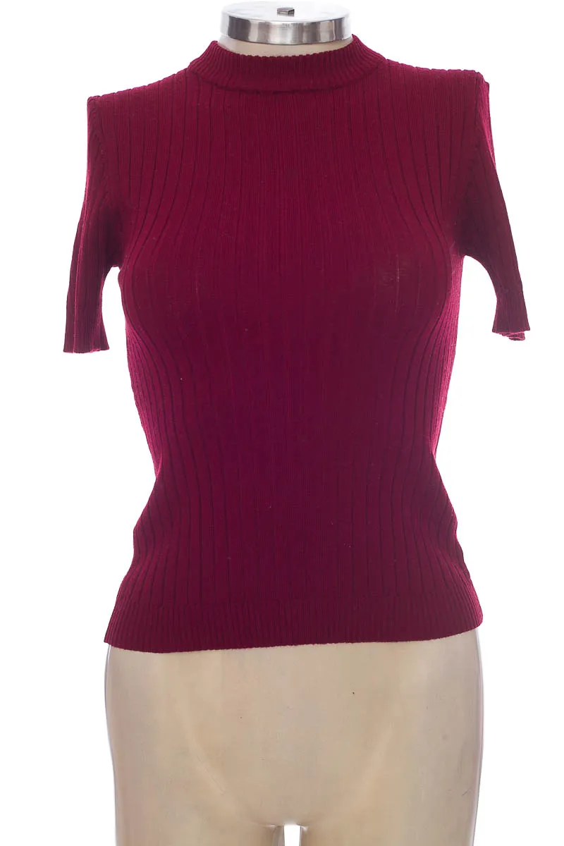 Sweater color Vinotinto - Forever 21