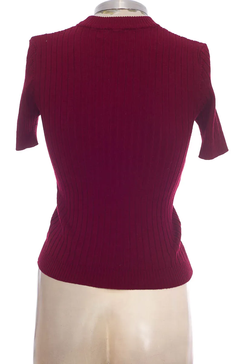 Sweater color Vinotinto - Forever 21