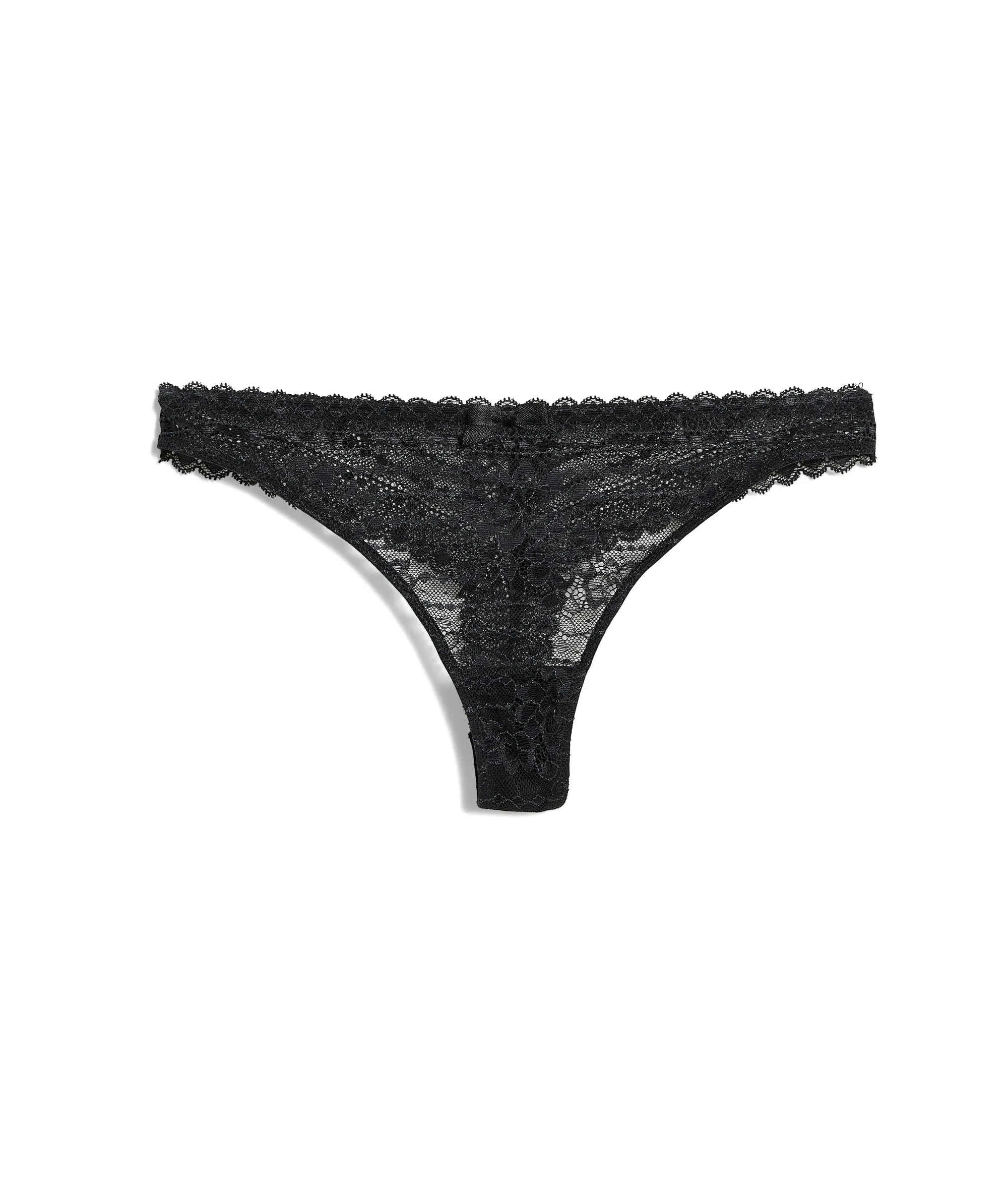 Tanga de encaje PANAMA NOIR - ETAM