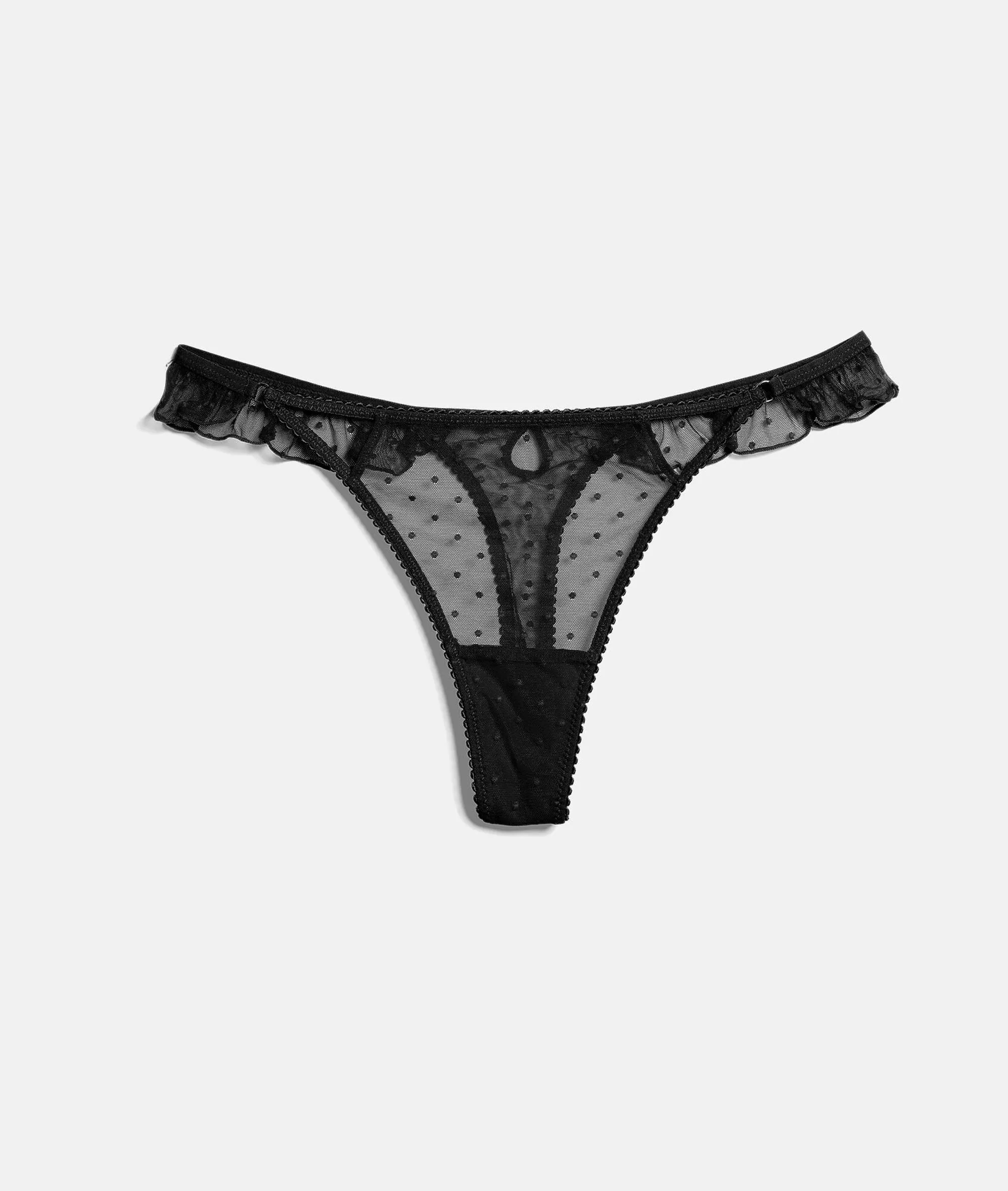 Tanga de tul SURPRISE NOIR - ETAM