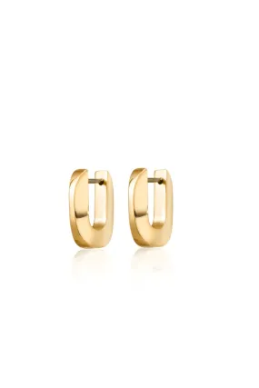 Teeni Toni Earrings in High Polished Gold