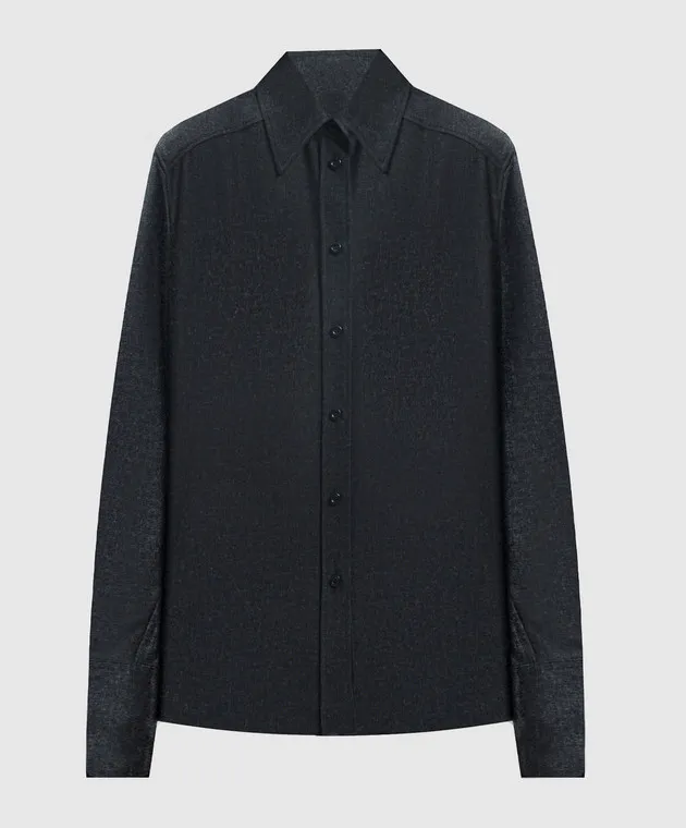 The Andamane Sally gray shirt with wool