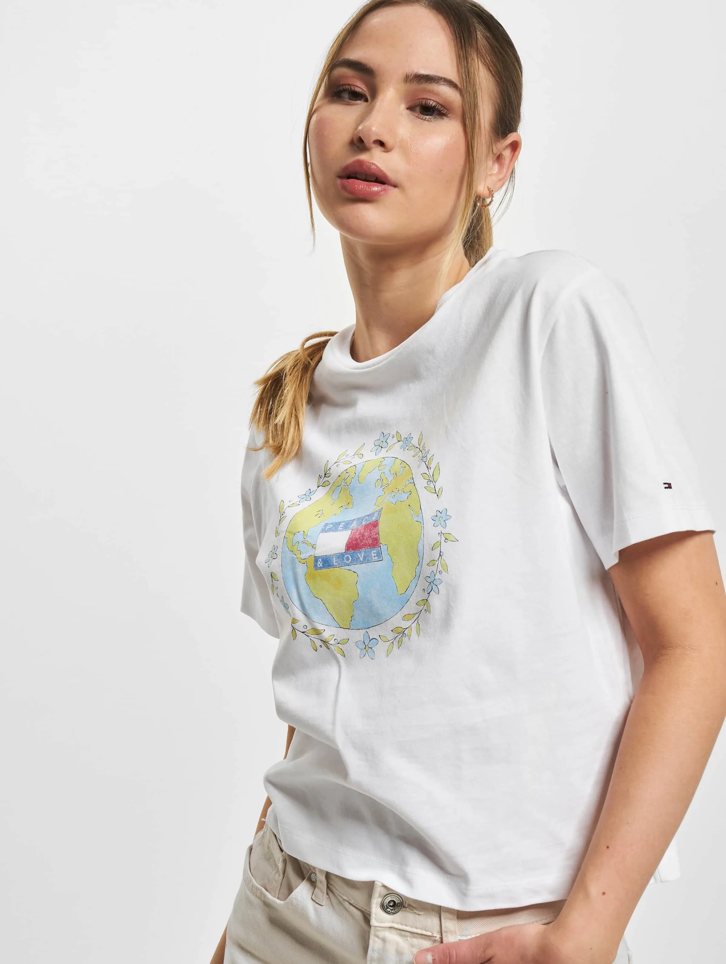 Tommy Jeans Tommy Jeans Crop Globe T-Shirt