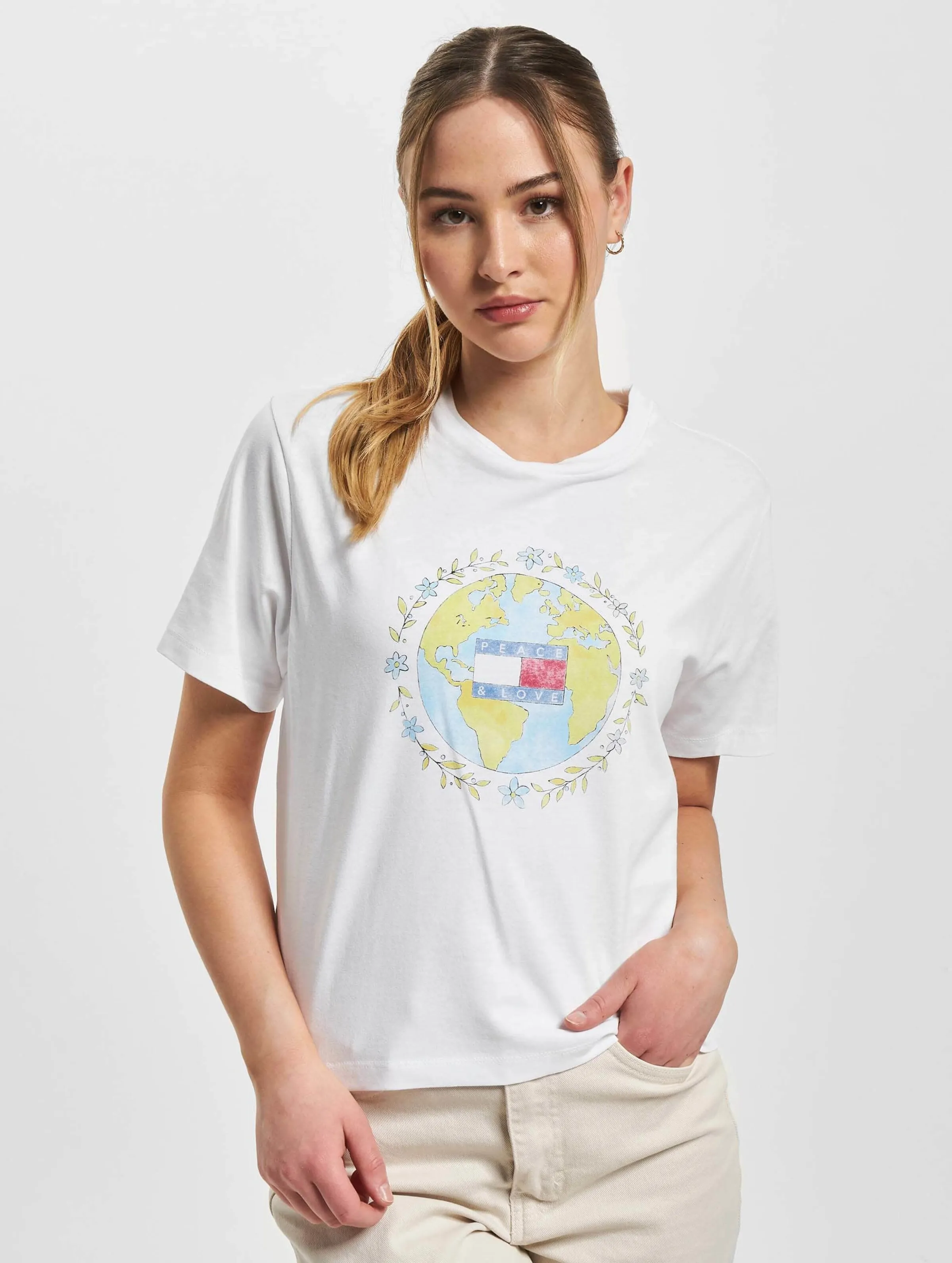 Tommy Jeans Tommy Jeans Crop Globe T-Shirt