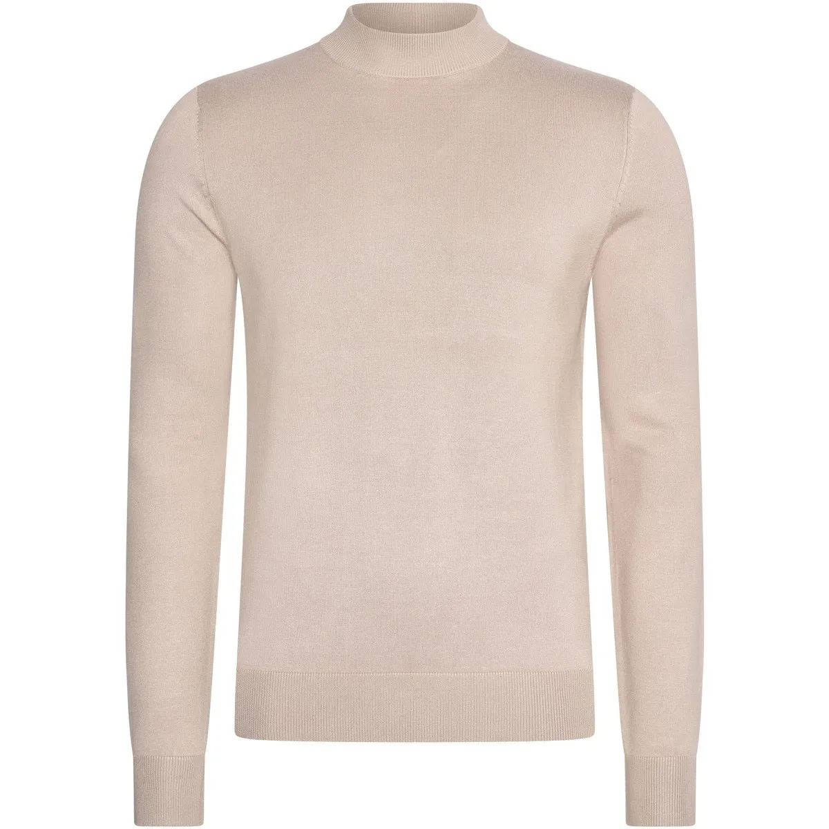 Turtle Neck Trui Plaza Taupe