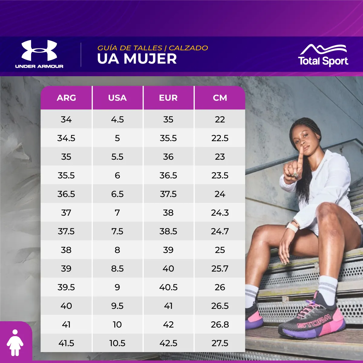 Under Armour Zapatillas W Hovr – Mujer – 3026144600