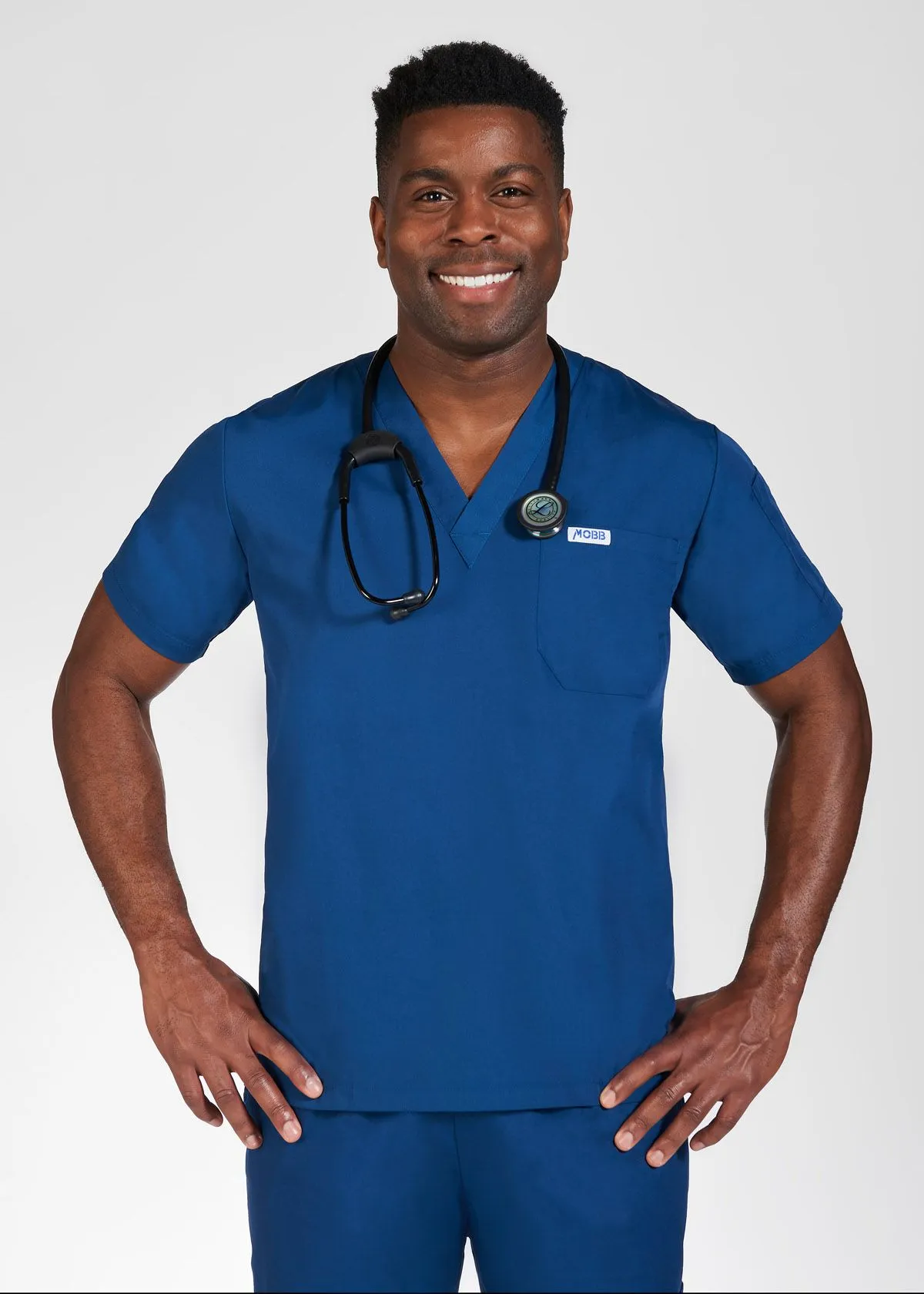 UNISEX VNECK SCRUB TOP 606T