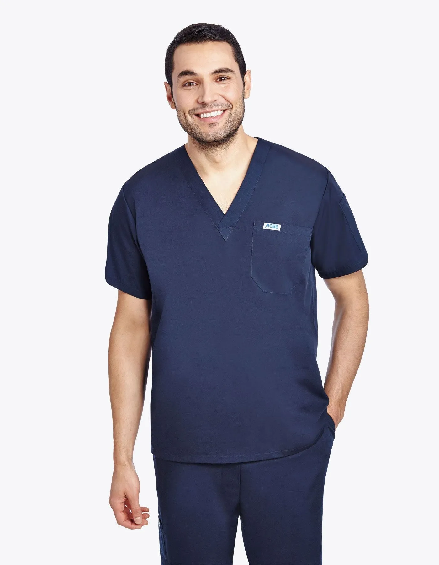 UNISEX VNECK SCRUB TOP 606T