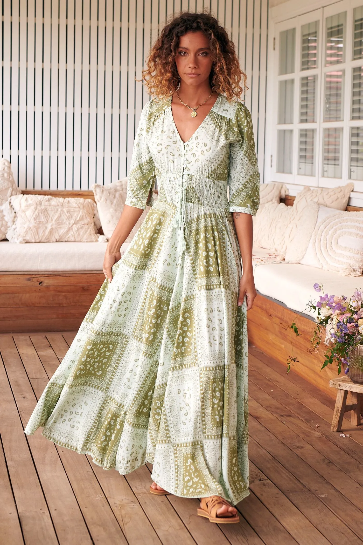 Vestido Thyme Indiana