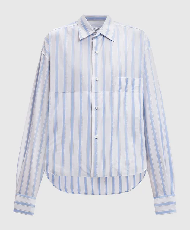 Vetements Blue striped shirt