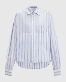 Vetements Blue striped shirt