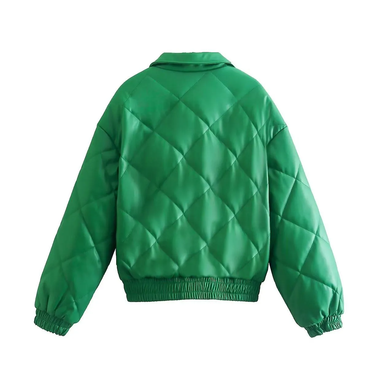 Women's Green Pu Imitation Leather