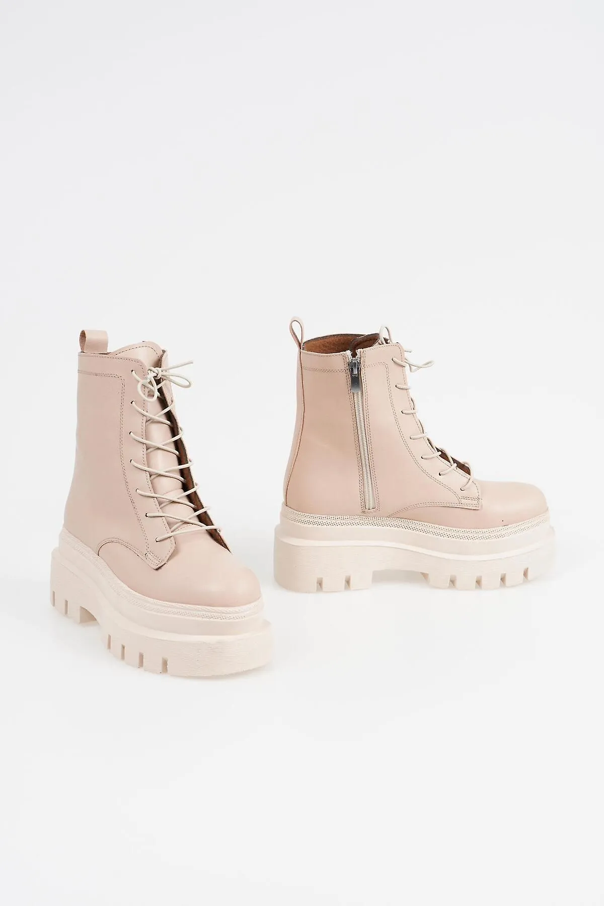 Women's Lace Up High Platform Shoes