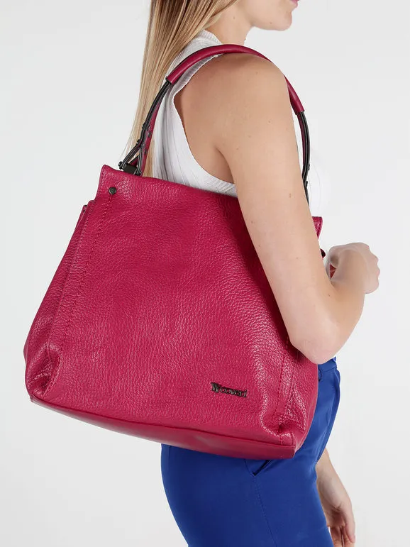 You Young Coveri Bolso de mujer en ecopiel con doble asa.