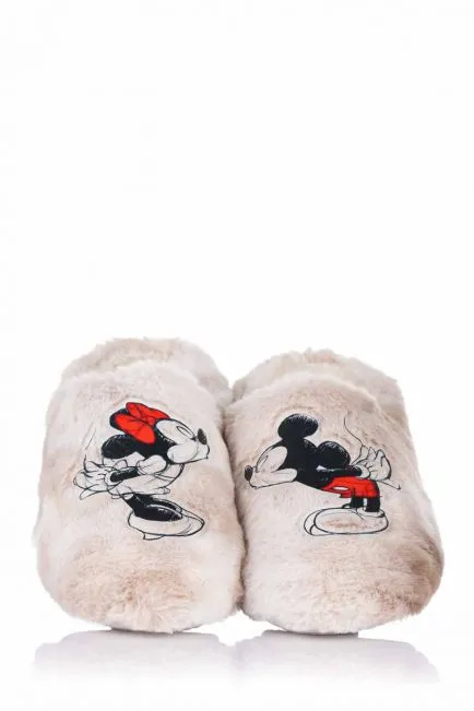 Zapatilla de casa - Mickey y Minnie