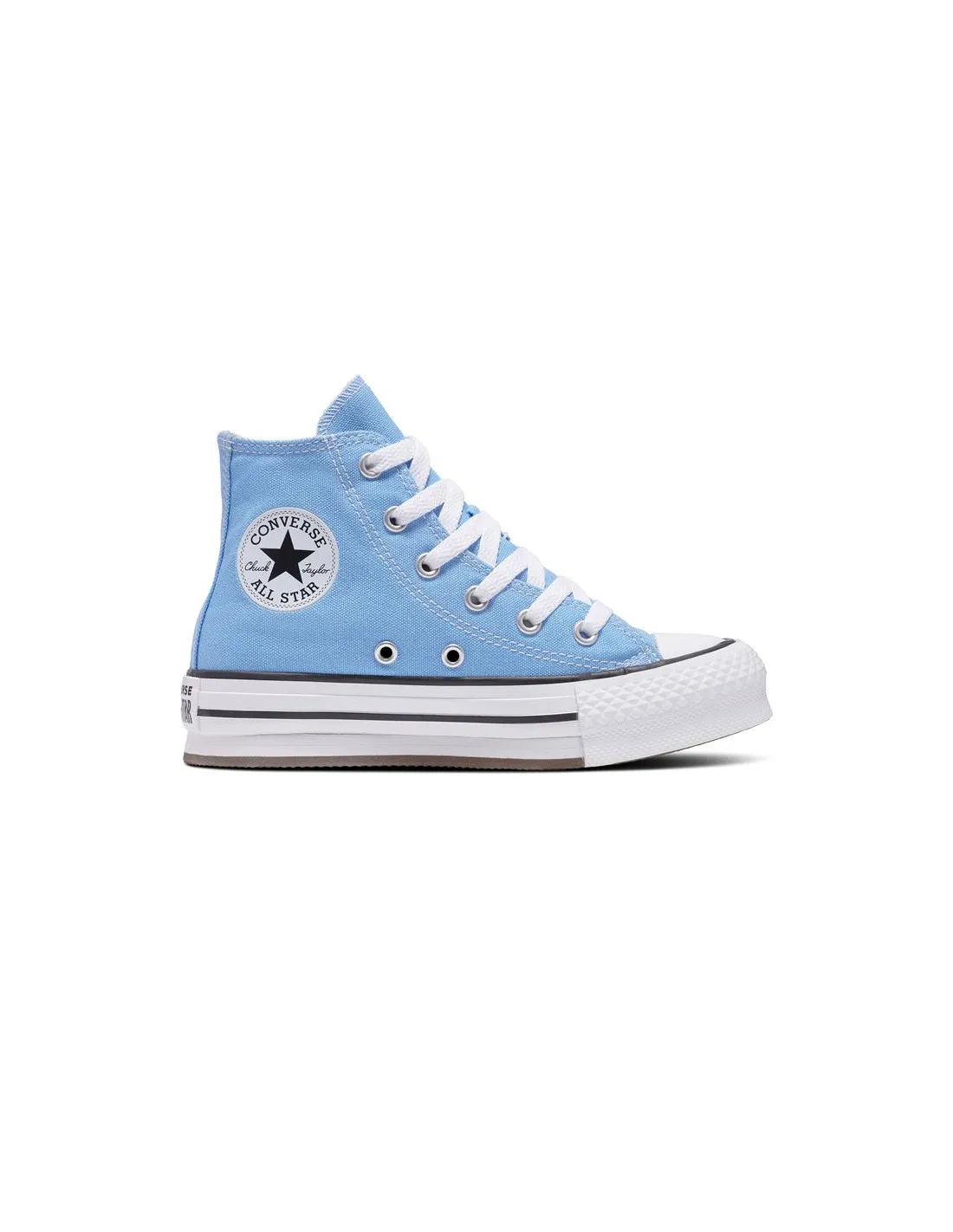 Zapatillas Converse Chuck Taylor All Star EVA Lift Hi Light Blue Niña